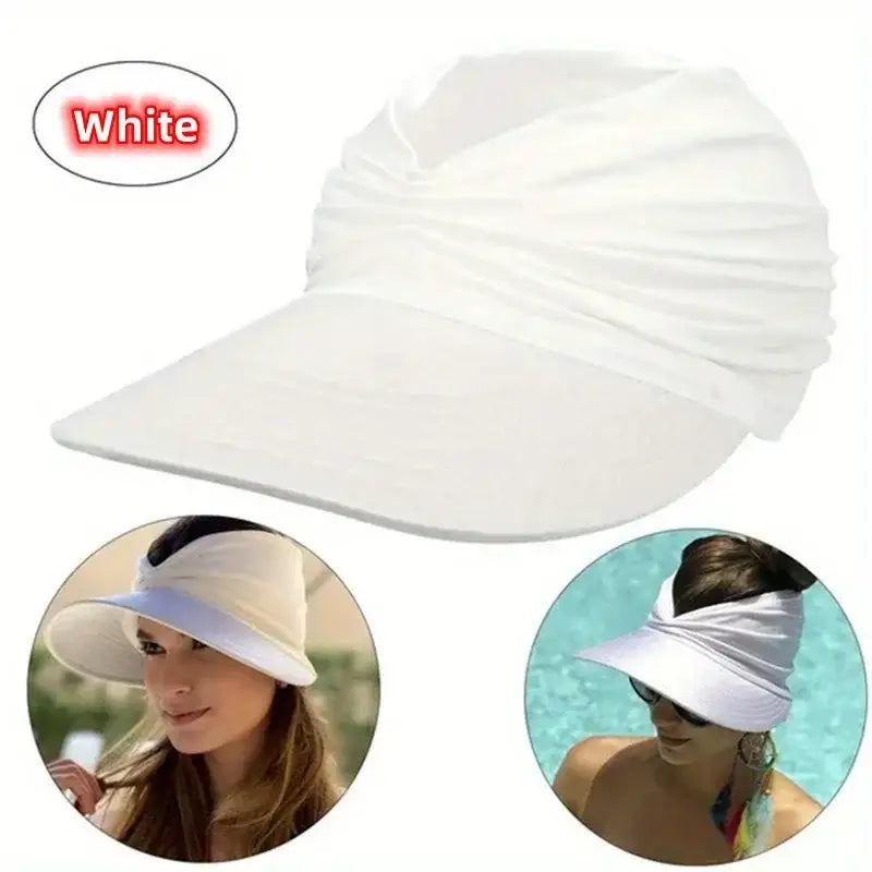 Women's  Large Brim Face Blocking Cap - sleek-selections