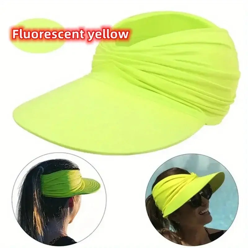 Women's  Large Brim Face Blocking Cap - sleek-selections
