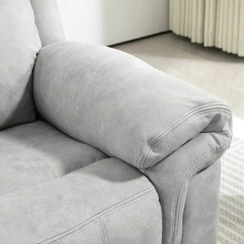Manual Recliner Chair with Vibration Massage - sleek-selections
