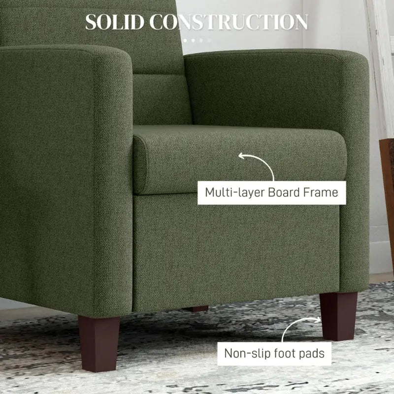 Fabric Accent Chair - sleek-selections