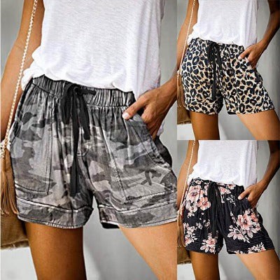 Casual camouflage shorts