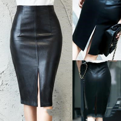 PU Leather Skirt sleek-selections