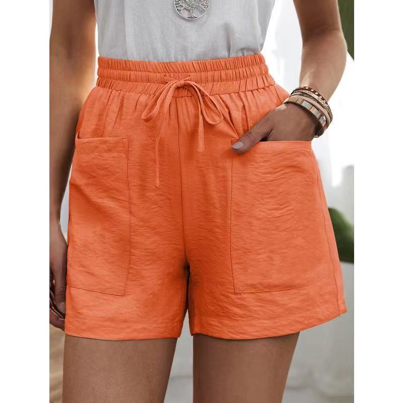 Loose Linen Casual Shorts