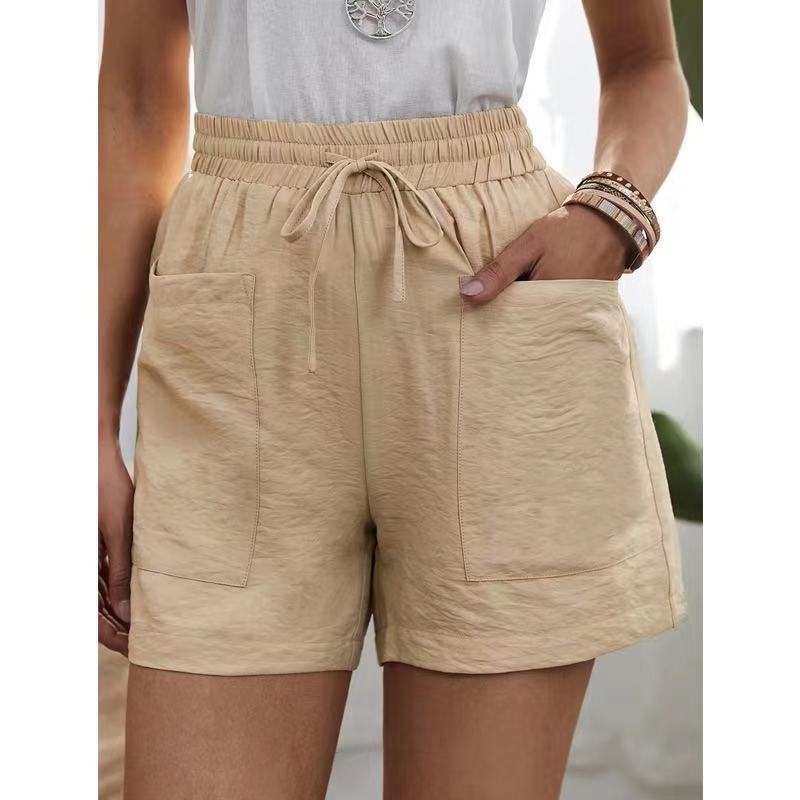 Loose Linen Casual Shorts