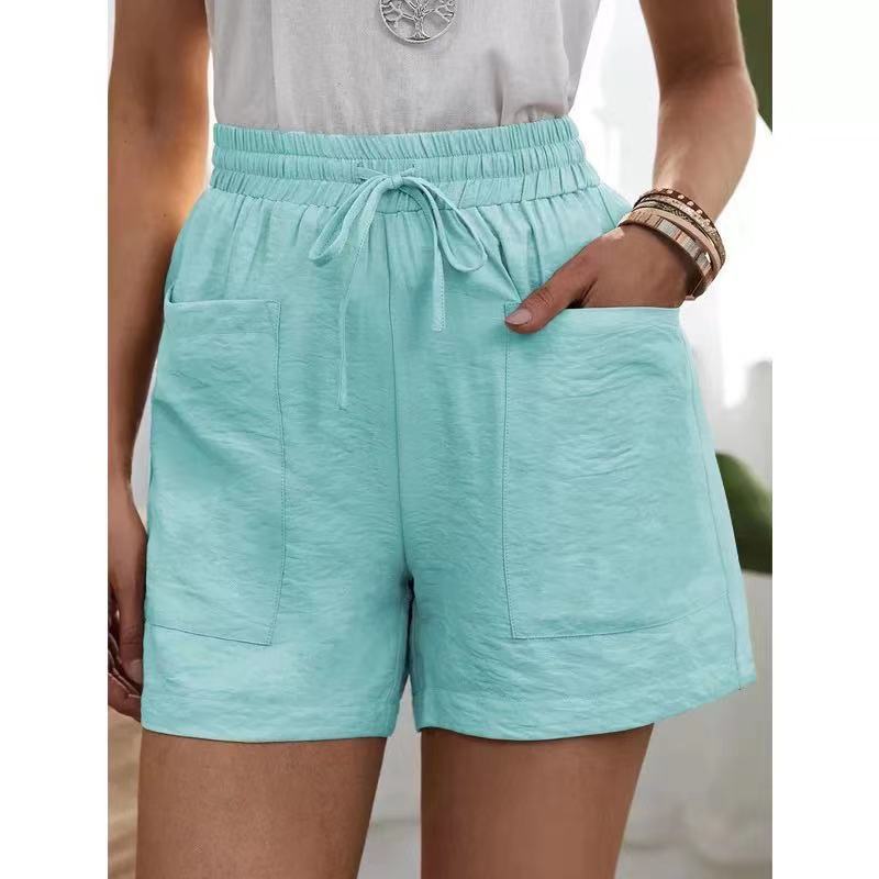 Loose Linen Casual Shorts