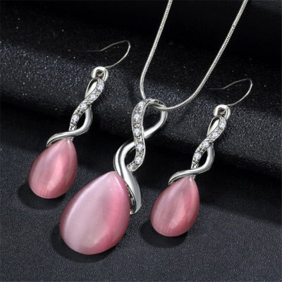 Fashion Opal Jewelry Sets sleek-selections