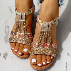 Bohemian sandals sleek-selections