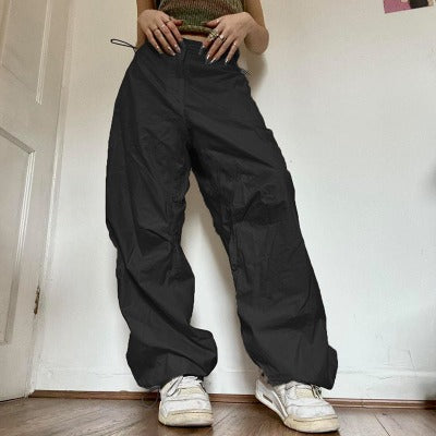 black cargo pants for women