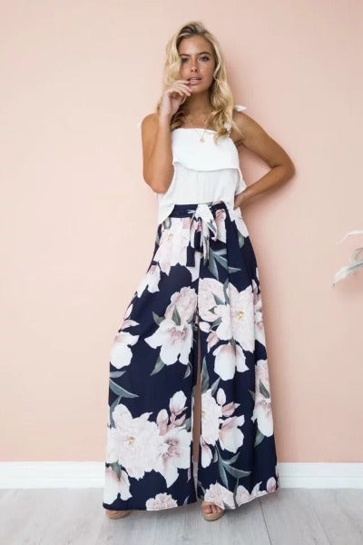 Flower Summer Pants