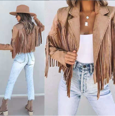 Tassel Jacket - Stylish Short Jacket for Everyday Wear