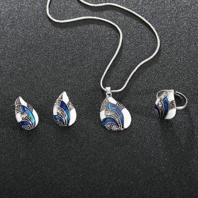 Water Drop Jewelry Set sleek-selections