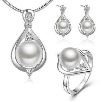 pearl jewlery set for occasions