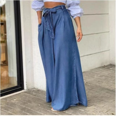 Casual  Wide Leg Pants